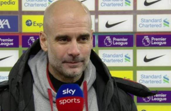 开云体育-瓜迪奥拉：主罚点球是个问题 下次可能埃德松来罚